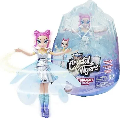 Buy HATCHIMALS Pixies Crystal Flyers Starlight Idol Magical Flying Pixie With Lights • 34.99£