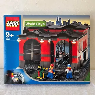 Buy LEGO World City Train Engine Shed 10027 In 2003 Used Retired • 315.28£