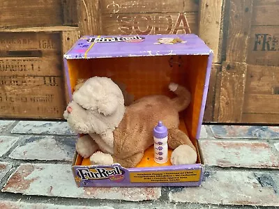 Buy FurReal Fur Real Friends New Born Puppy Plush Toy With Bottle - Tiger Hasbro • 15.95£