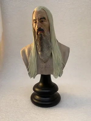 Buy LORD OF THE RINGS - Saruman The White 1/4 Polystone Bust Sideshow Weta • 182.05£