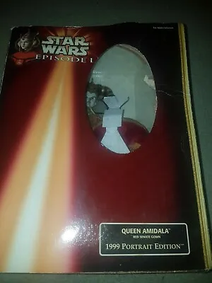 Buy Hasbro Star Wars Episode I Queen Amidala Red Senate Gown 1999 Portrait Edition • 14.99£