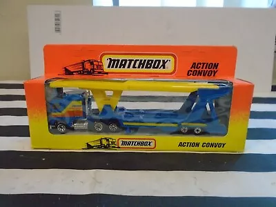 Buy Matchbox Action Convoy KENWORTH CAR TRANSPORTER MINT BOXED NOS NEW RARE MODEL • 12.99£