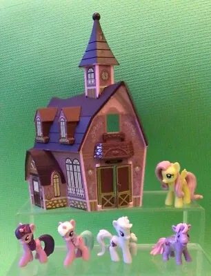 Buy Sweet Apple Acres My Little Pony 2014 Hasbro + Apple Jack & Mini Figures G4 • 0.99£