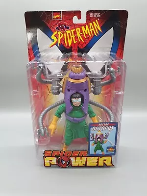 Buy 1999 Toy Biz Spider-Man Spider Power Series Doctor Octopus MOC • 51.48£
