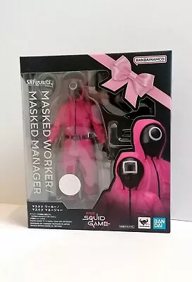 Buy S.H.Figuarts Squid Game Masked Worker/Manager NEW • 29.99£