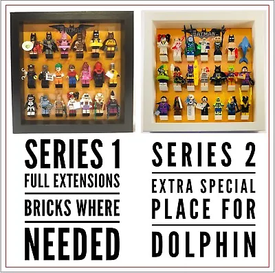 Buy Display Case Frame For Lego ® Batman Movie Series 1 Or 2 Minifigures  25cm • 26.99£
