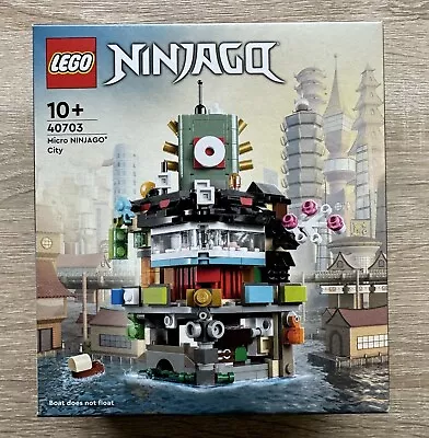 Buy Lego 40703 Micro Ninjago City Brand New Sealed FREE POSTAGE • 29.99£