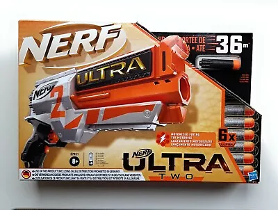 Buy Brand New Hasbro Nerf Ultra Two Motorized Blaster, Fast-Back Reloading E7921 • 27.50£