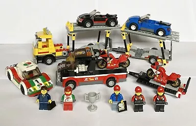 Buy LEGO City + Octan Car & Motorcycle Transport Lot - REF SET 60060 + 60084 + 60053 • 12.86£