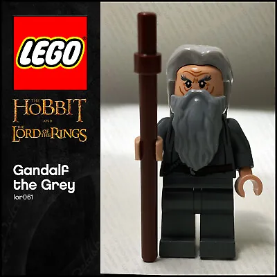 Buy GENUINE LEGO Hobbit Lord Of The Rings Minifigure Gandalf The Grey Lor061 79005 • 5.99£