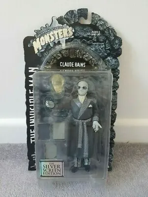 Buy Sideshow THE INVISIBLE MAN 8 Silver Screen Figure Claude Rains Universal Monster • 89.90£