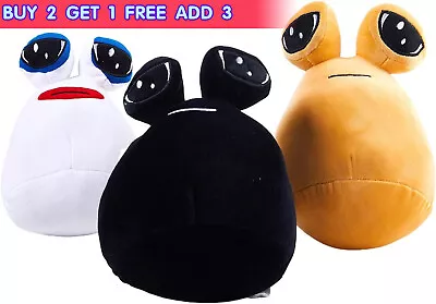 Buy 22cm Alien Sad Pou Plush Toy Stuffed Animal Hot Game,Emotion Alien Toys Kid Gift • 7.35£