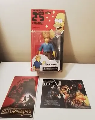 Buy NECA The Simpsons Mark Hamill Star War Guest Stars  Action Figure & Postcards  • 24.95£
