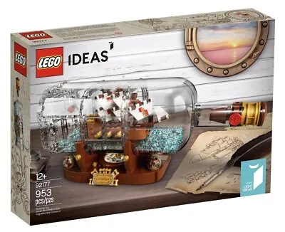 Buy Lego Ideas 92177 Ship In A Bottle - Brand New In Sealed Box - Retired Set • 114.95£