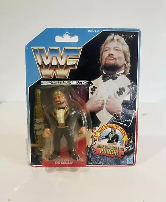 Buy Ted DiBiase Million Dollar Man WWF - Hasbro  - Series 1 - MOC - Wrestling Figure • 119.99£