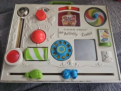 Buy Vintage 1970's Fisher Price Nursery Rhyme Activity Centre 70s 80s Prop Toy  • 21.99£