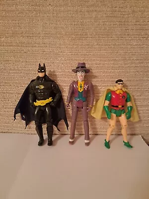 Buy Toybiz 1989 Batman Action Figures - Batman, The Joker, Robin • 20£