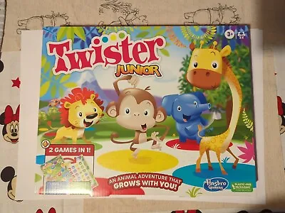 Buy Hasbro Twister Junior Game 2 Game In 1  BNIB • 12£