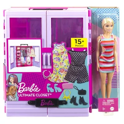 Buy Mattel Dolls Play Set Barbie Fashionistas Ultimate Closet 3+ Year • 33.05£