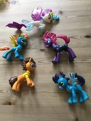 Buy My Little Pony Set Of 5 X Pegasus 10+ Cm Jointed Characters • 7.50£
