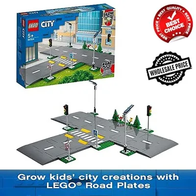Buy LEGO City Road Plates Building Set 60304 Glow In The Dark 112 Pieces Ages 5+ UK • 19.99£