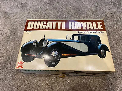 Buy Bandai 1:16 Bugatti Royale Type 41 Coupe De Ville - 8037 ~complete & Unbuilt • 120£