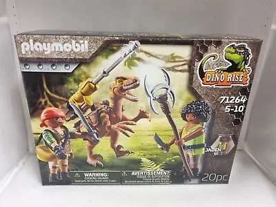 Buy Playmobil Set 71264 Dino Rise Deinonychus With Cannon Dinosaurs Raptor New • 10.99£