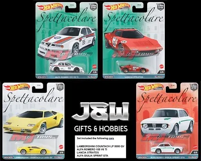 Buy Hot Wheels Car Cultures 2023 B Case Spettacolare Set Of 4 Cars FPY86-959B 1/64 • 16.30£