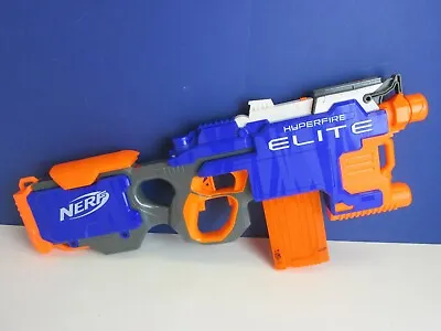 Buy Large NERF HYPERFIRE BLASTER GUN Toy Gun N-STRIKE ELITE Motorised Fire • 18.05£