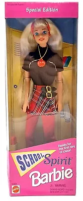 Buy 1995 School Spirit Barbie Doll - Special Edtition / Mattel 15301, NrfB, Original Packaging • 35.07£