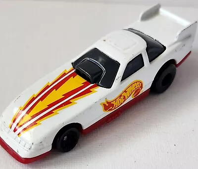 Buy Hot Wheels 1993 Red And White Drag Racing Car • 3.99£