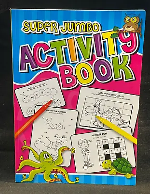 Buy Large - Colouring / Puzzles / Dot2Dot / Activity Book - New • 1.50£
