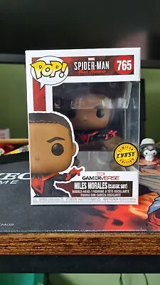 Buy Funko Pop! Marvel: Spider-Man: Miles Morales (Classic Suit) CHASE • 0.99£