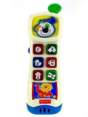 Buy Fisher Price Mattel Toy Phone Rare Vintage 1999 Animal Lights Musical Learning • 24.99£