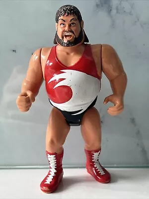 Buy WWF Hasbro Typhoon Wrestling Figure #2 Name Fully Worn • 9.99£