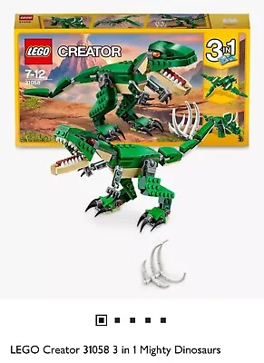 Buy LEGO Creator Mighty Dinosaurs (31058) - Brand New • 11.50£