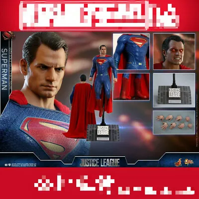 Buy Hot Toys MMS 465 Justice League Superman L LED Light Figure NEW • 449.35£