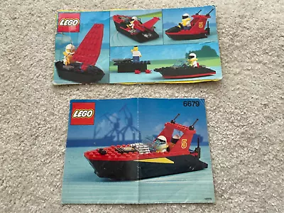 Buy Lego Town Dark Shark 6679 Town Instructions Manual, S2 • 3.99£