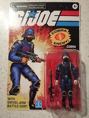 Buy G.I. Joe Skystriker Haslab O-Ring Retro Collection Cobra Trooper NEW IN HAND MoC • 43.99£