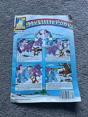 Buy My Little Pony Magazine Vintage Antique 1991 Excellent Condition Issue 172 • 3£
