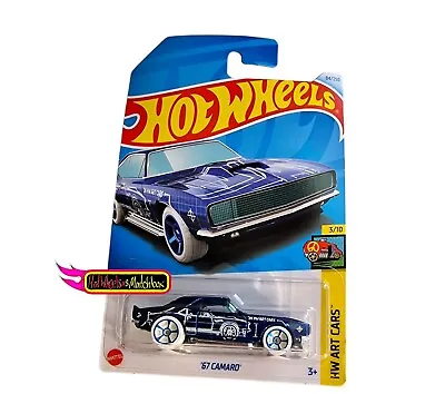 Buy Hot Wheels '67 CAMARO HW ART CARS 2024 D CASE • 2.99£