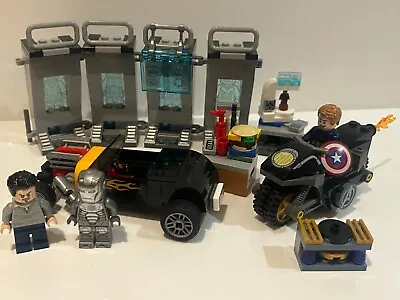 Buy Lego Marvel Avengers Set - Ironman Armory & Captain America - Parts From 76167 • 19£