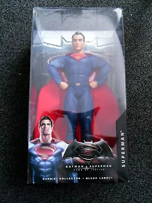 Buy Batman V Superman : Dawn Of Justice - Superman - Barbie Black Label Collector • 84.99£