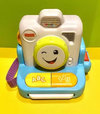 Buy Fisher-Price Laugh & Learn Click & Learn Instant Camera - Light, Music & Sounds • 7.99£