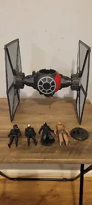 Buy STAR WARS The Force Awakens First Order Special Forces Tie Fighter With Pilot • 14.99£