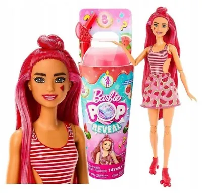 Buy Mattel Barbie Pop Reveal Watermelon Doll Series Fruit Juice HNW43 Pop • 53.31£