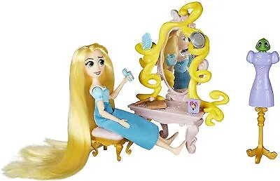 Buy E0181 Rapunzels Styling Makeup Table Rapunzel's Bedroom Vanity Hasbro Figure & . • 21.54£