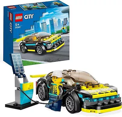 Buy LEGO 60383 City Electric Sports Car Toy For 5 Plus Years Old Boys And Girls R... • 10£