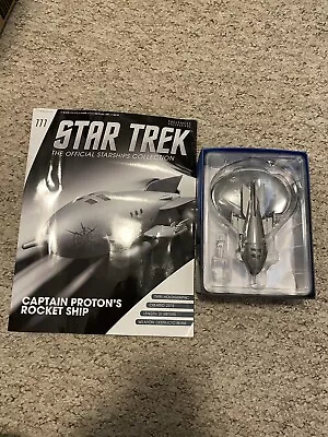 Buy Star Trek Starships Collection: #111 CAPTAIN PROTON'S ROCKET SHIP Eaglemoss 2017 • 16.99£