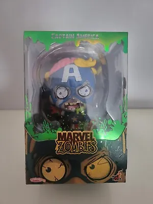 Buy Marvel Zombies Captain America COSB818 Bobble-Head Collectible Cosbaby Hot Toy • 24.90£